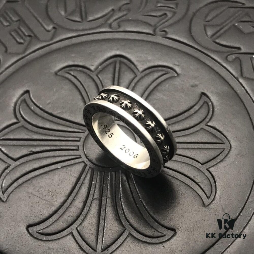 High-End Version Chrome Hearts MiniPlus Cross Ring