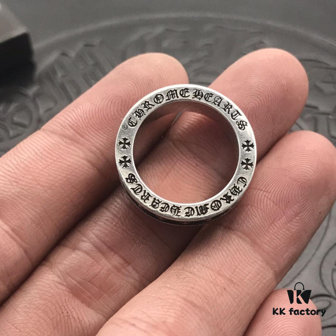 High-End Version Chrome Hearts MiniPlus Cross Ring