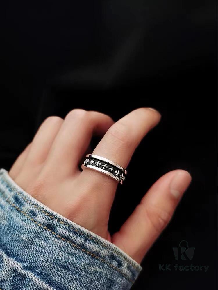 High-End Version Chrome Hearts MiniPlus Cross Ring