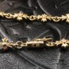 High-Version Chrome Hearts 22K Diamond-Inlaid Cross Bracelet