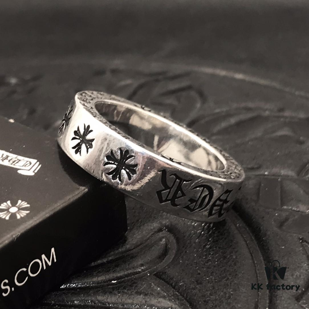 High-Version Croxx Popular FOREVER Eternal Ring, Precise Engraving and Distinctive Design