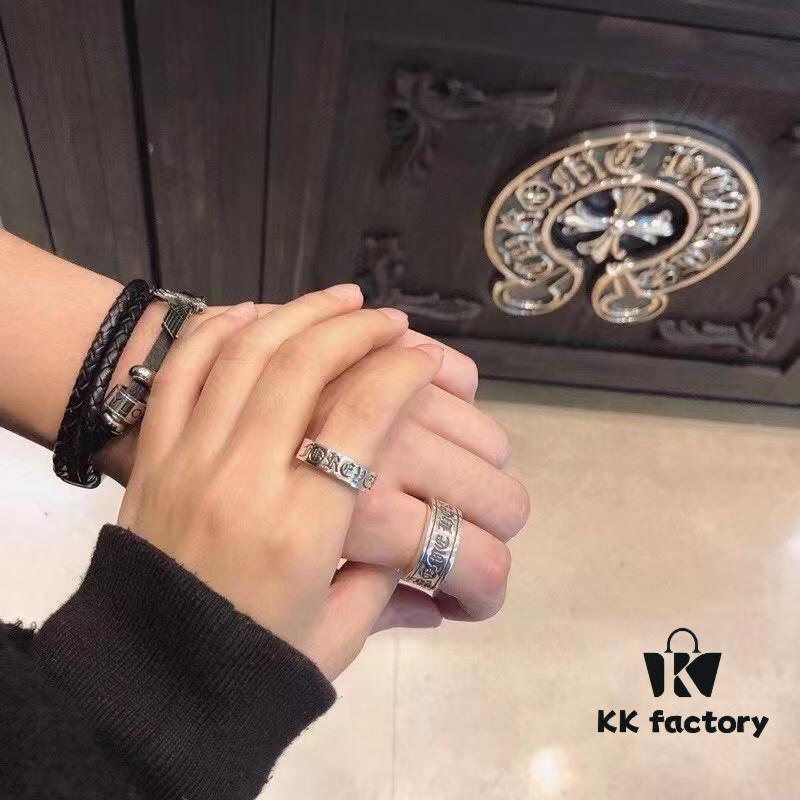 High-Version Croxx Popular FOREVER Eternal Ring, Precise Engraving and Distinctive Design