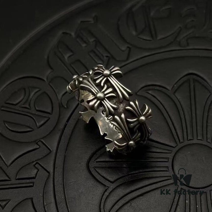 CHROME HEARTS High-Replication Cross Ring