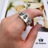 CHROME HEARTS High-End Faceted Ring