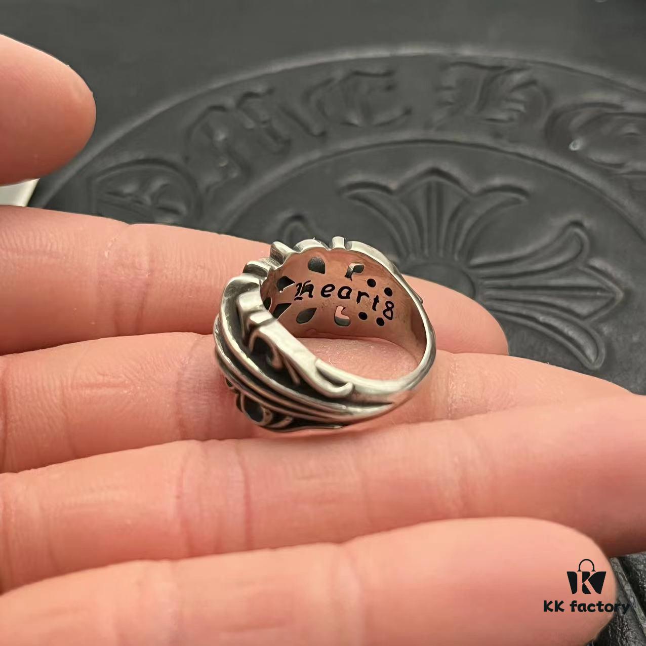 CHROME HEARTS High-Quality KT Iris Ring