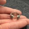 CHROME HEARTS High-Quality Open Scroll Ring