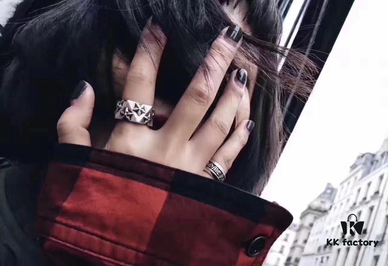 CHROME HEARTS High-Quality Open Scroll Ring