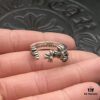 CHROME HEARTS High-Quality Open Cross Ring