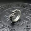 CHROME HEARTS High-Quality Open Cross Ring