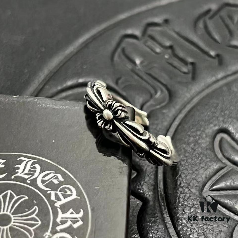 CHROME HEARTS High-Quality Cross Open Ring