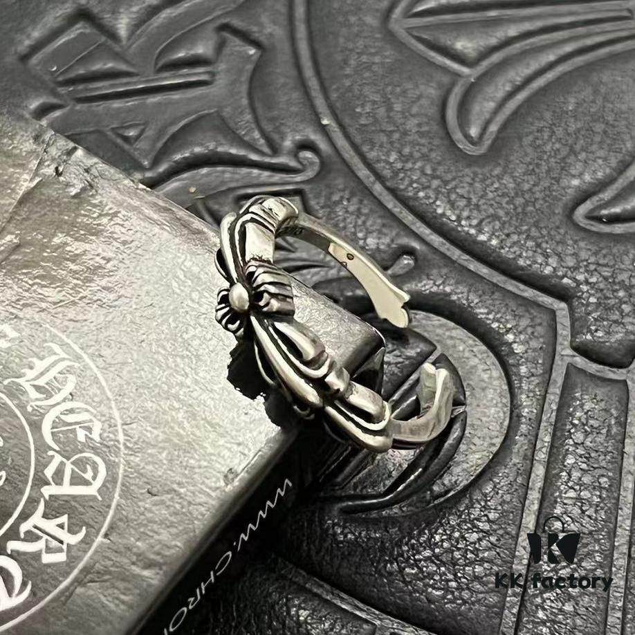 CHROME HEARTS High-Quality Cross Open Ring