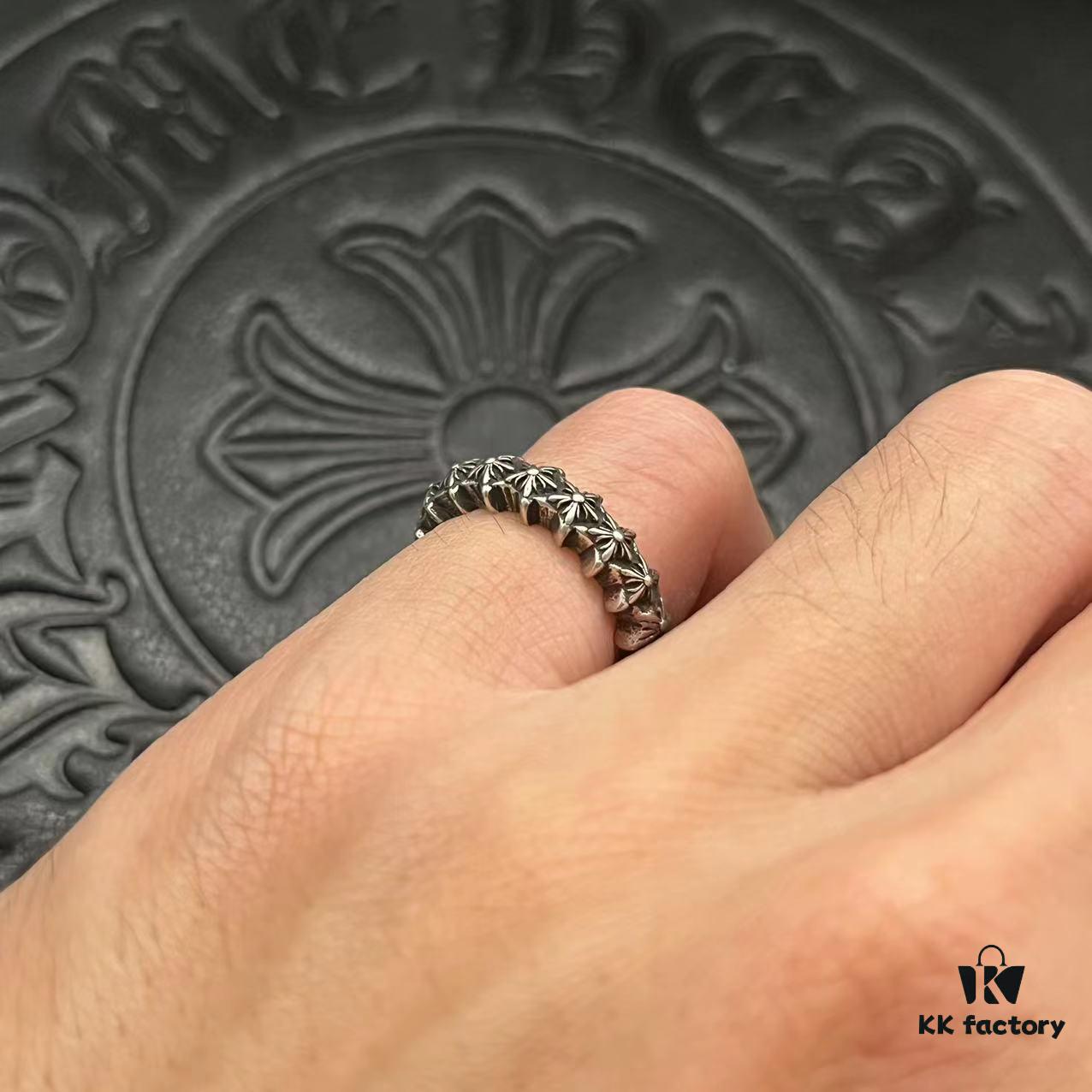 CHROME HEARTS High-Replica Five-Pointed Star Small Ring