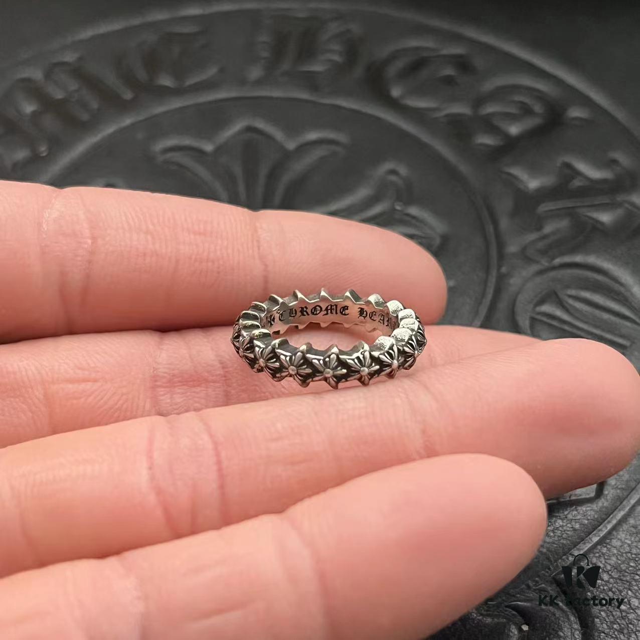 CHROME HEARTS High-Replica Five-Pointed Star Small Ring