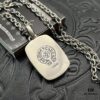 CHROME HEARTS High-Quality Cross with Vine Motif Pendant Necklace, Size: 60CM