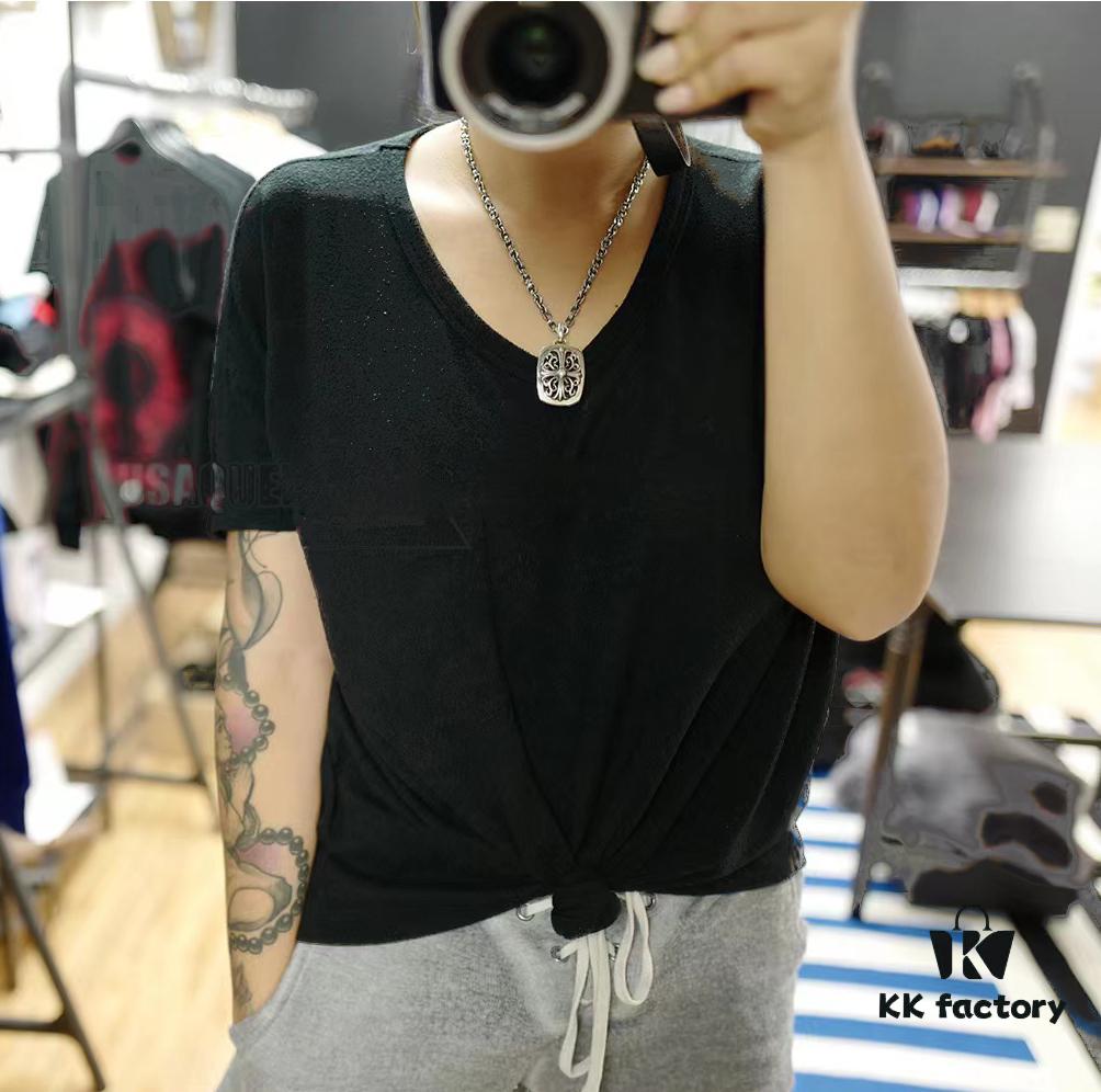 CHROME HEARTS High-Quality Cross with Vine Motif Pendant Necklace, Size: 60CM