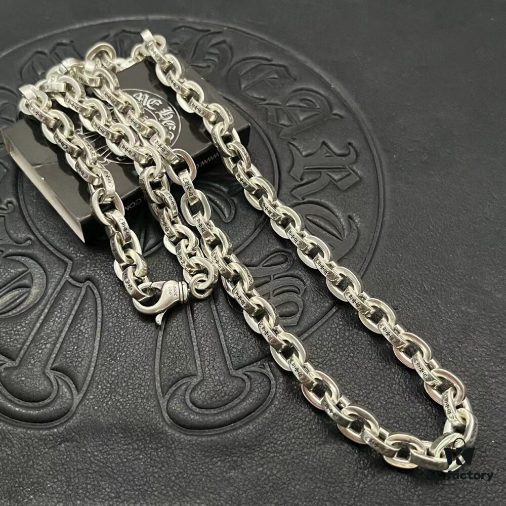 CHROME HEARTS High-Replica Cross PP Letter Chain Necklace