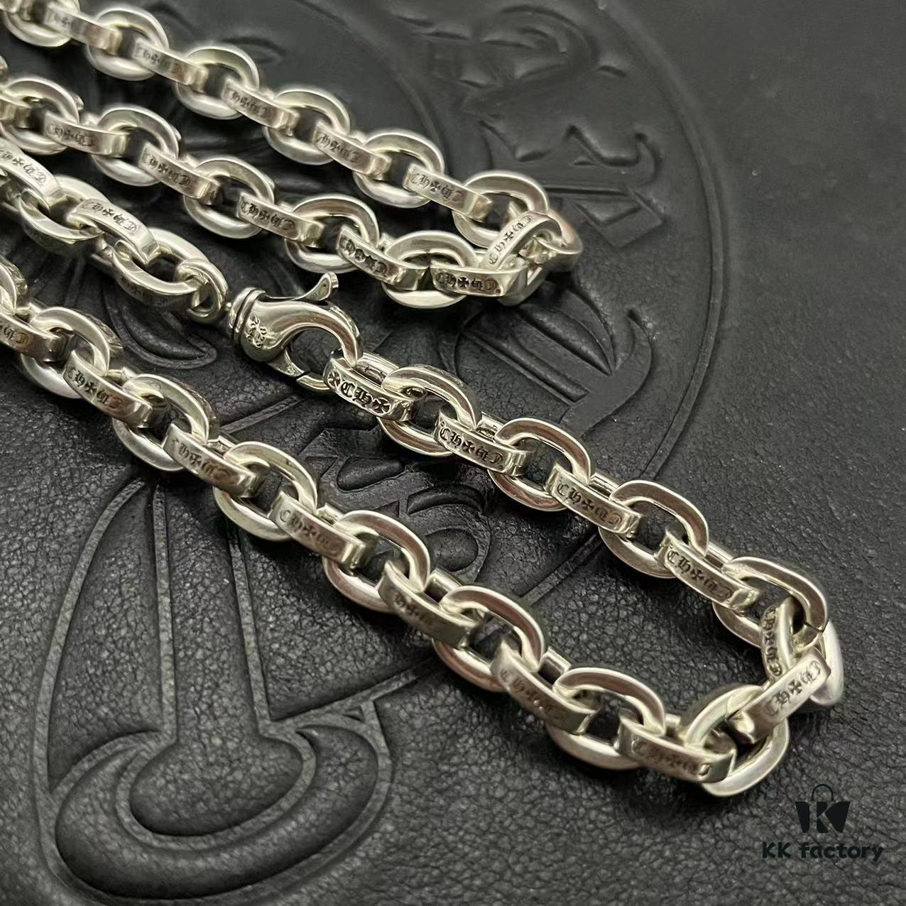 CHROME HEARTS High-Replica Cross PP Letter Chain Necklace
