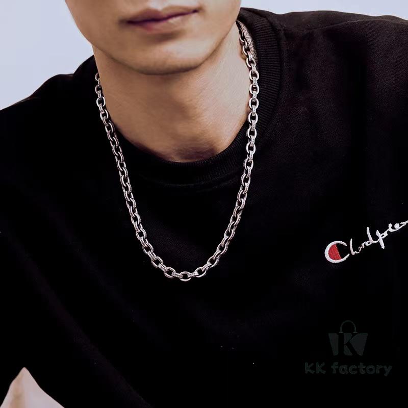 CHROME HEARTS High-Replica Cross PP Letter Chain Necklace