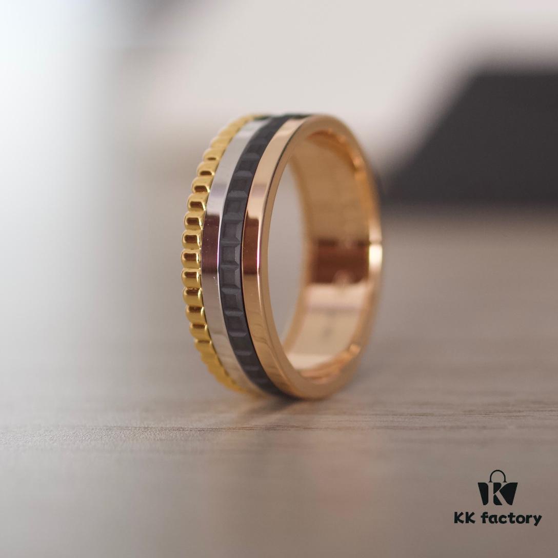 Quatre White Collection Ring, Brilliant and Radiant, Showcasing the Brand's Iconic Luster