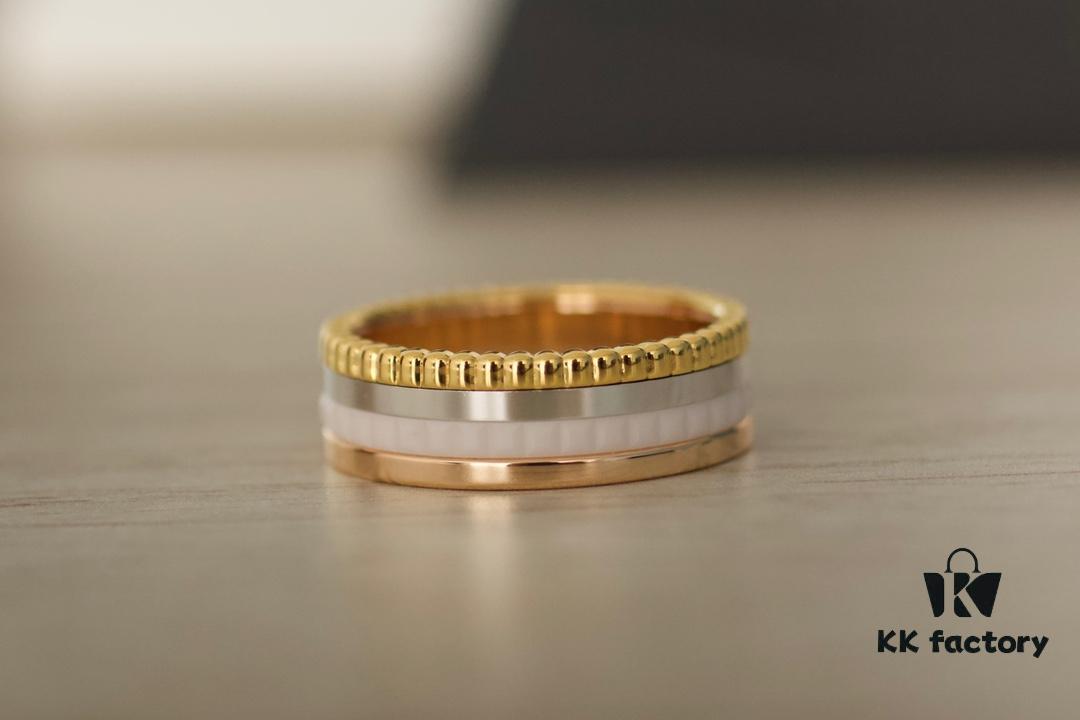 Quatre White Collection Ring, Brilliant and Radiant, Showcasing the Brand's Iconic Luster