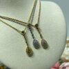 Boucheron-inspired Teardrop Necklace with Bohemian Elegance