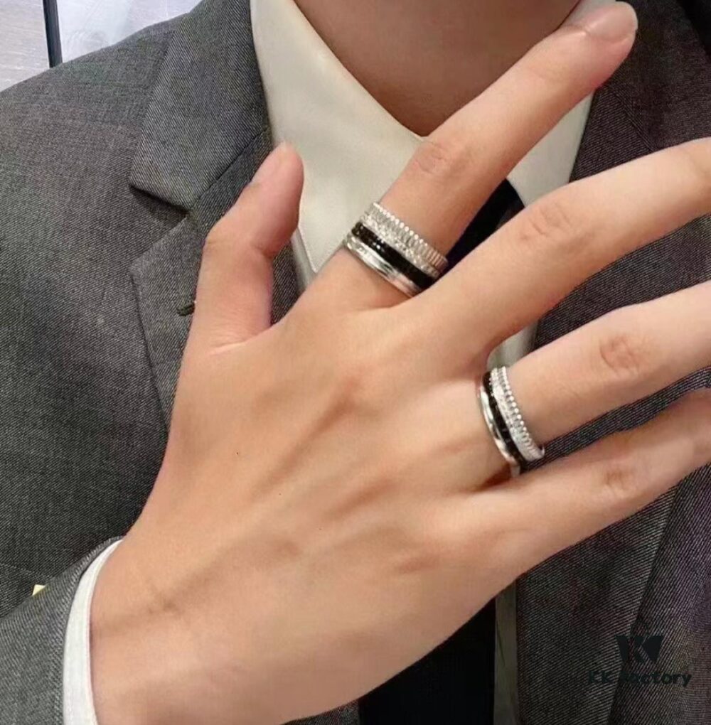 Boucheron Black Ceramic Ring 💍 Boucheron Quatre Collection Classic Piece 👍