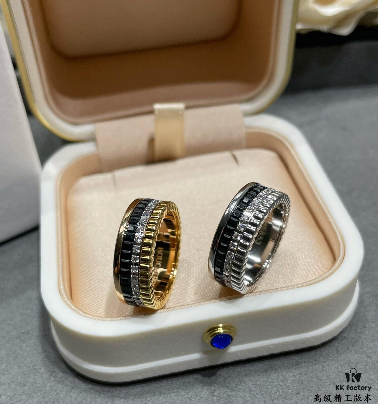 Boucheron Black Ceramic Ring 💍 Boucheron Quatre Collection Classic Piece 👍