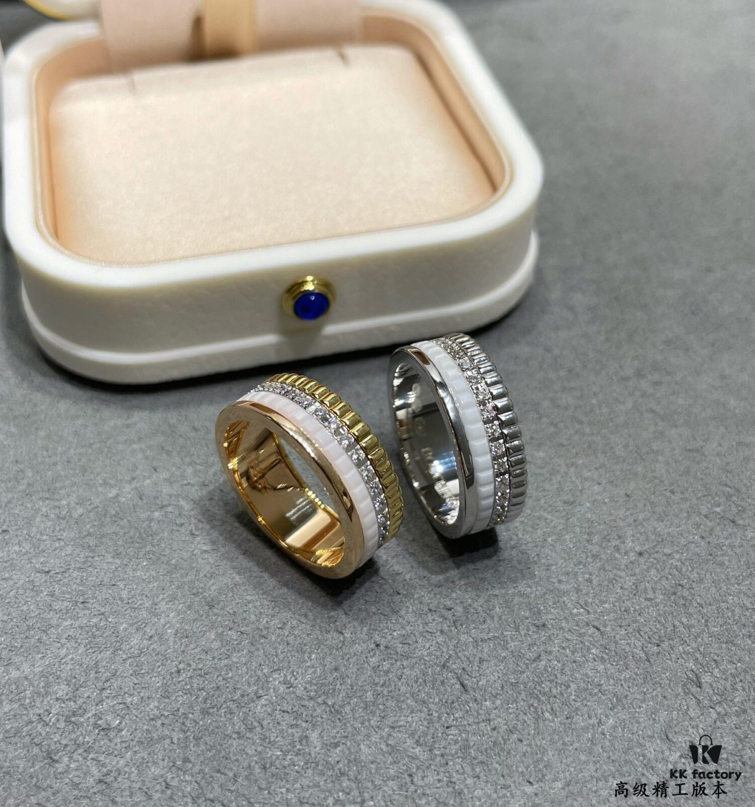 Boucheron White Ceramic Ring 💍 Boucheron Quatre Collection Classic Piece 👍