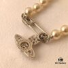 Vivienne Westwood Pearl Pin Necklace