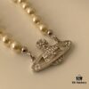Vivienne Westwood Pearl Planet Necklace