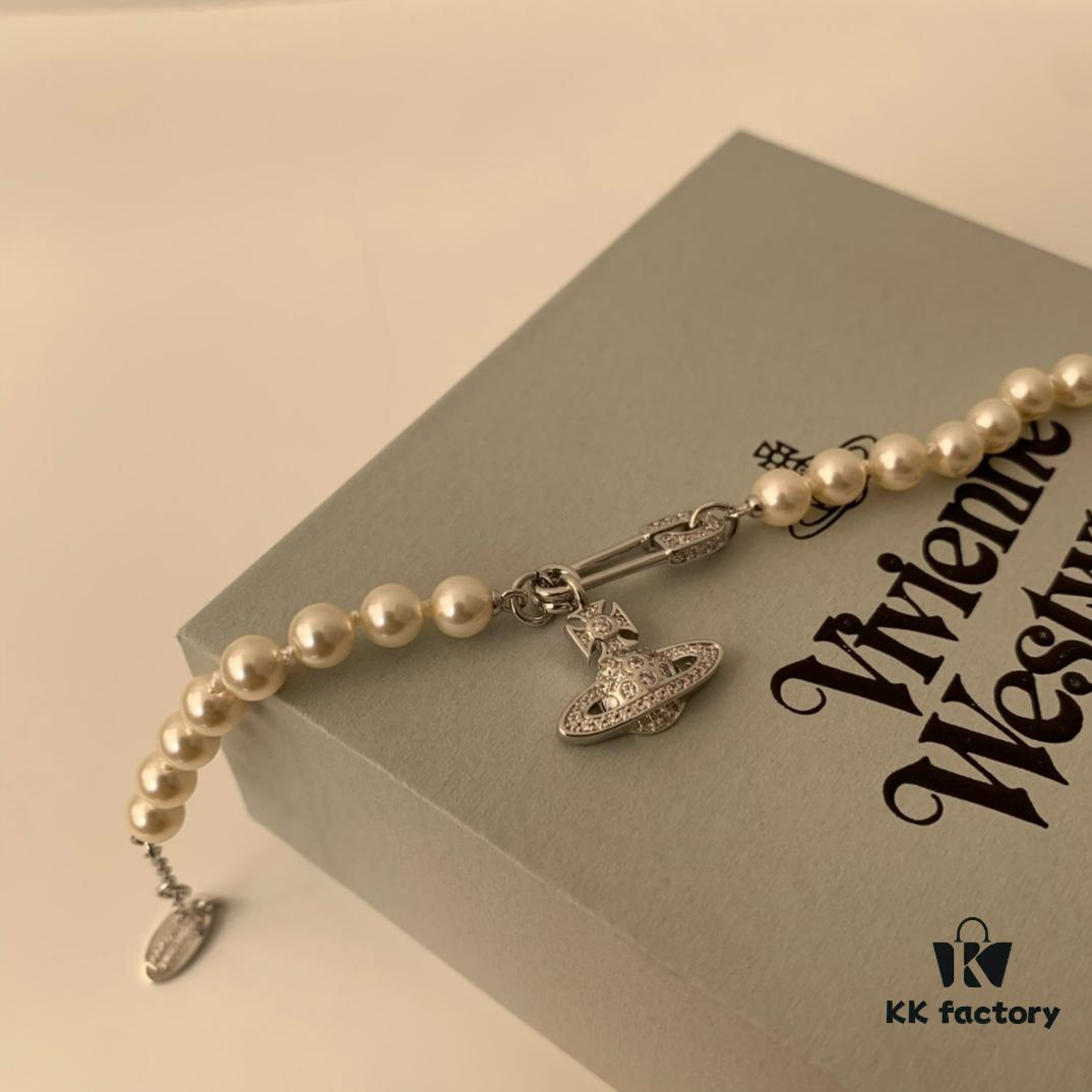 Vivienne Westwood Pearl Pin Bracelet