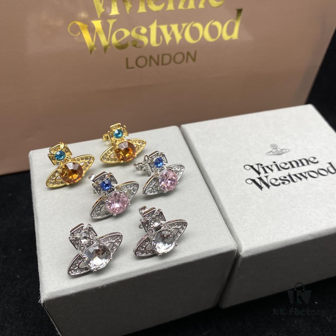 VIVIENNE WESTWOOD New Stud Earrings