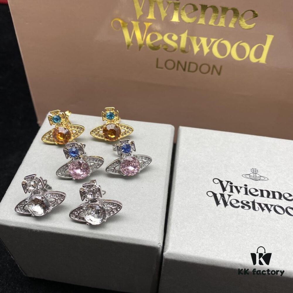 VIVIENNE WESTWOOD New Stud Earrings