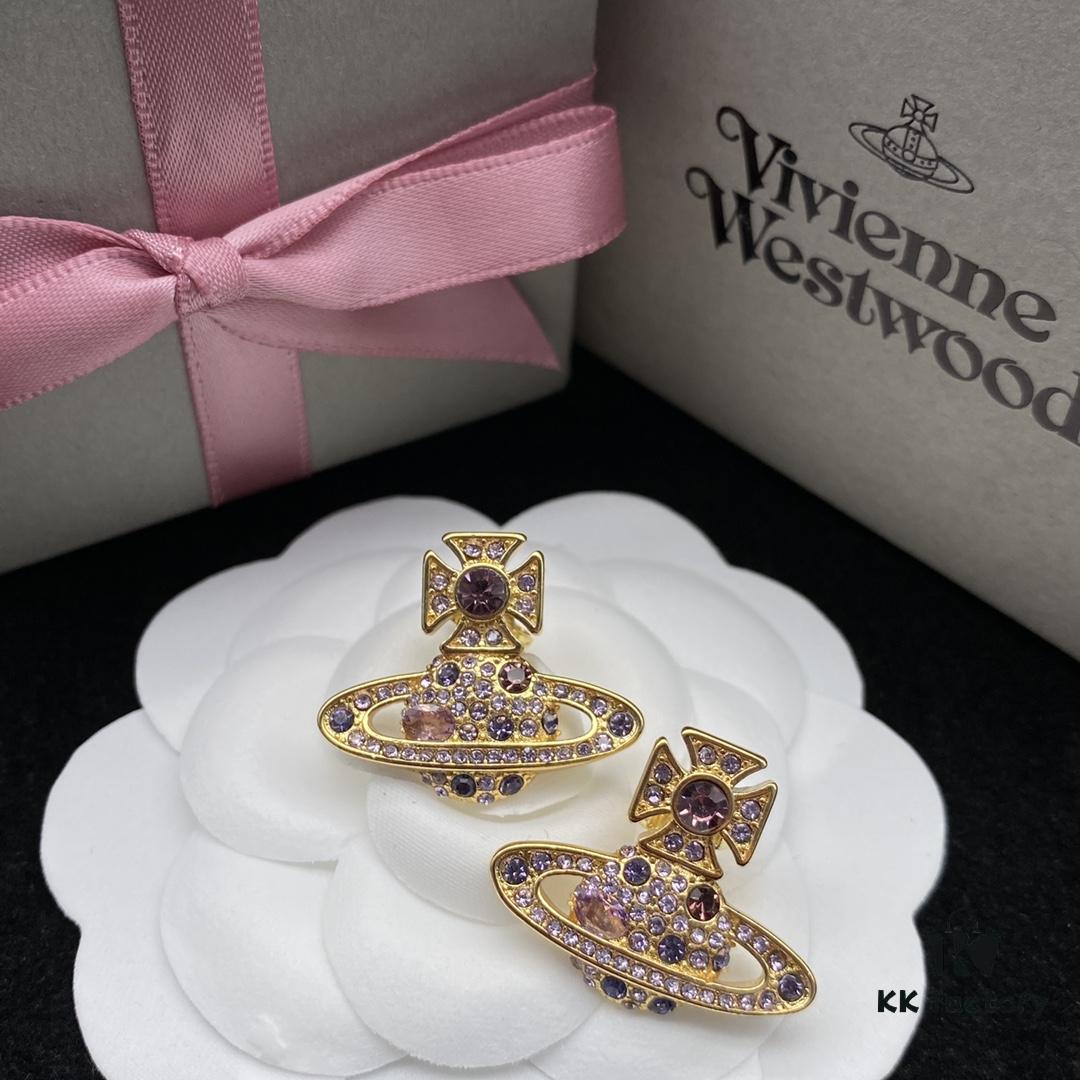VIVIENNE WESTWOOD New Stud Earrings