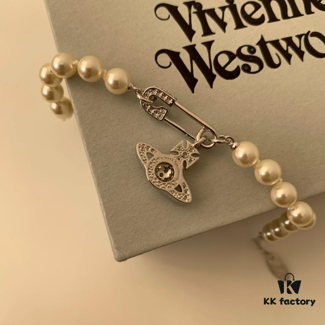 Vivienne Westwood Pearl Pin Bracelet
