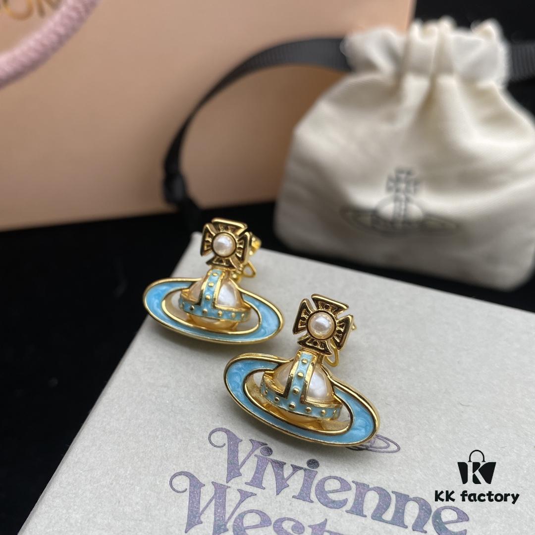 VIVIENNE WESTWOOD New Stud Earrings