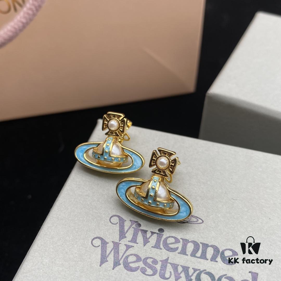 VIVIENNE WESTWOOD New Stud Earrings
