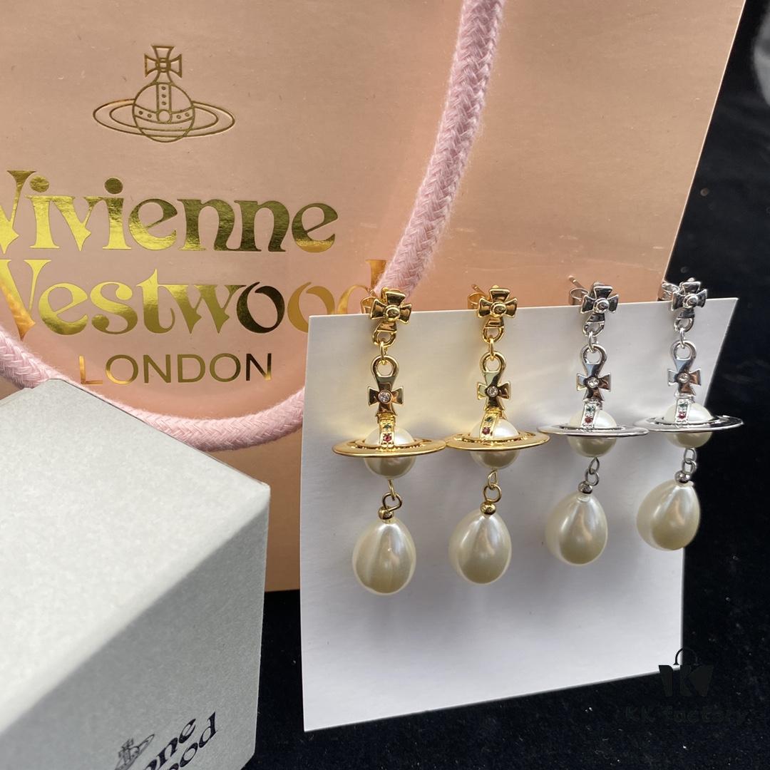 VIVIENNE WESTWOOD New Stud Earrings