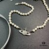 Vivienne Westwood Saturn Pearl Necklace - Bracelet - Earrings