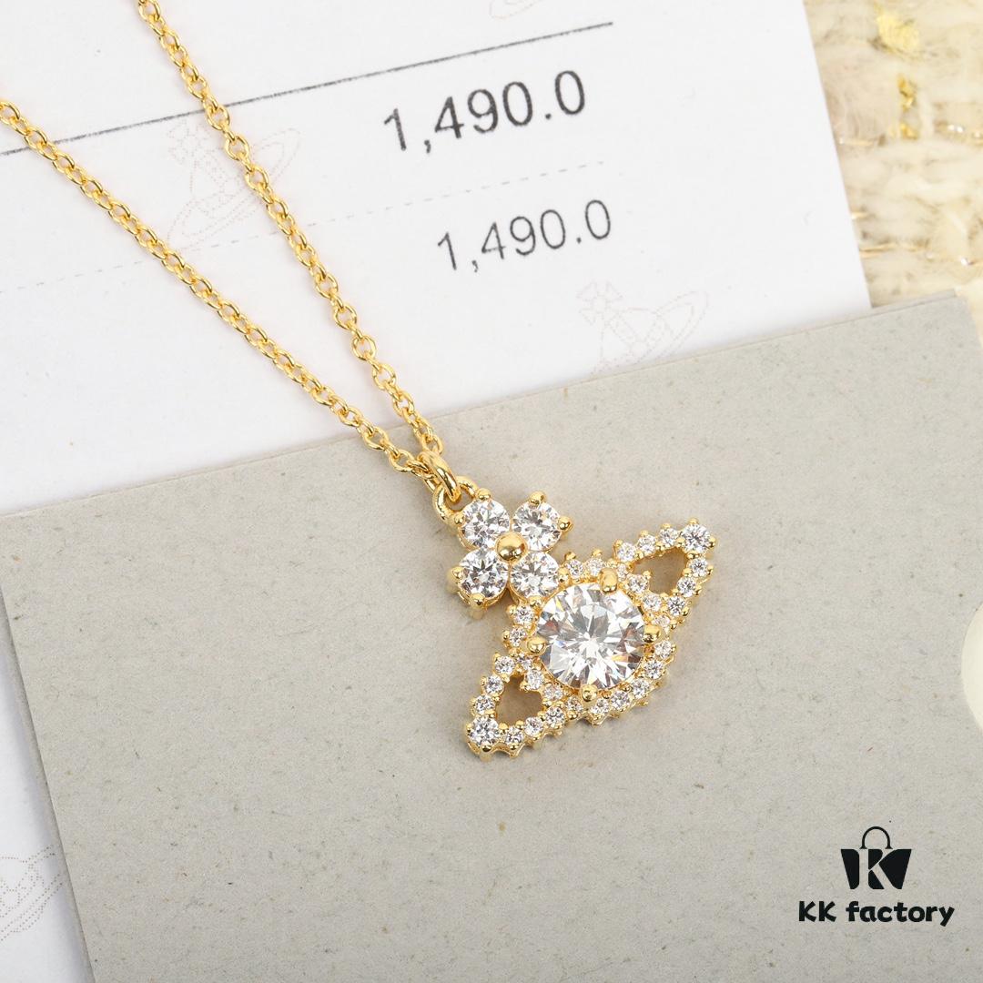 Vivienne Westwood Saturn Necklace