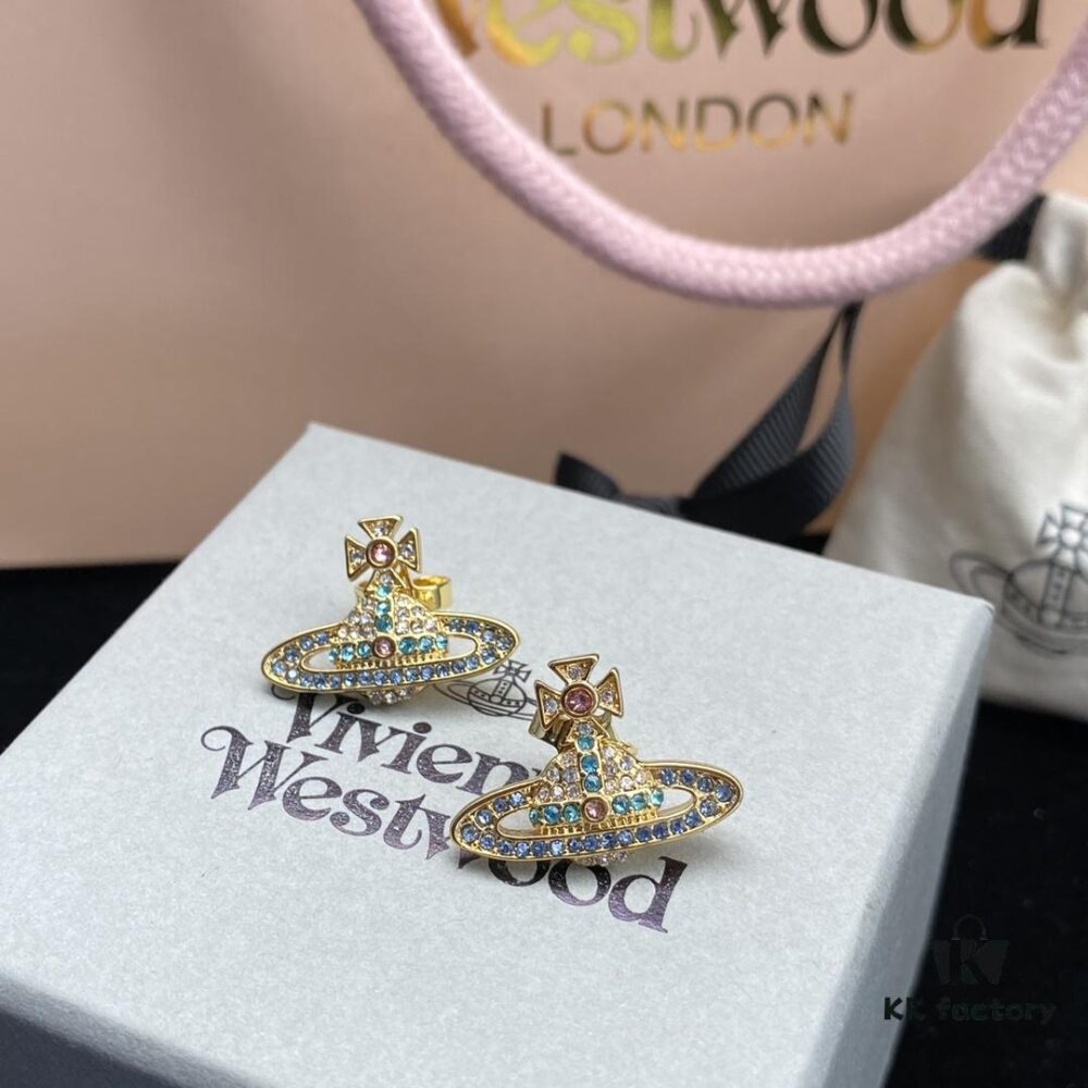 VIVIENNE WESTWOOD New Stud Earrings