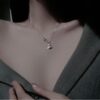 Vivian New Arrival Pin Saturn Necklace, Perfect for Showcasing the Neckline