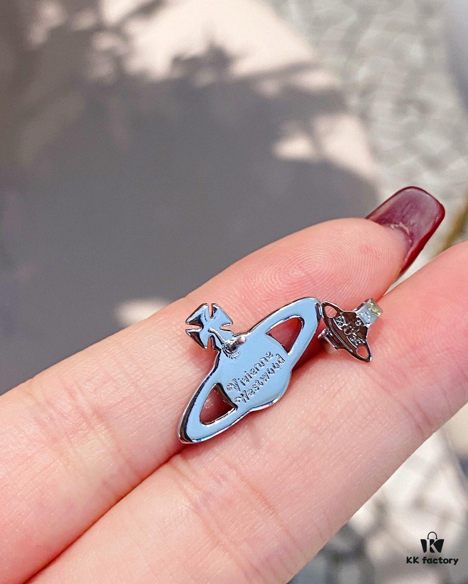 Vivian New Saturn Stud Earrings