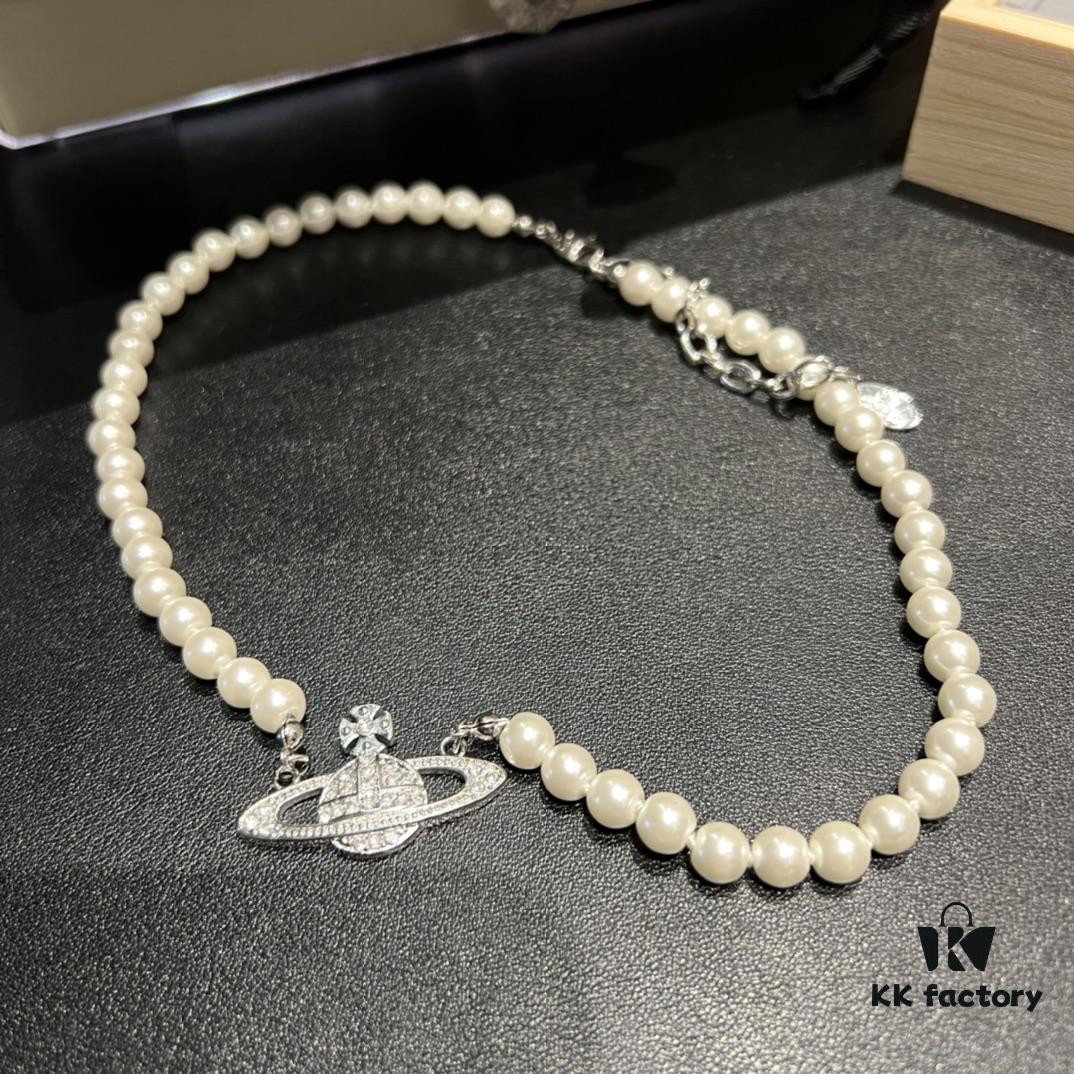 Single Saturn Necklace (Without Pin)