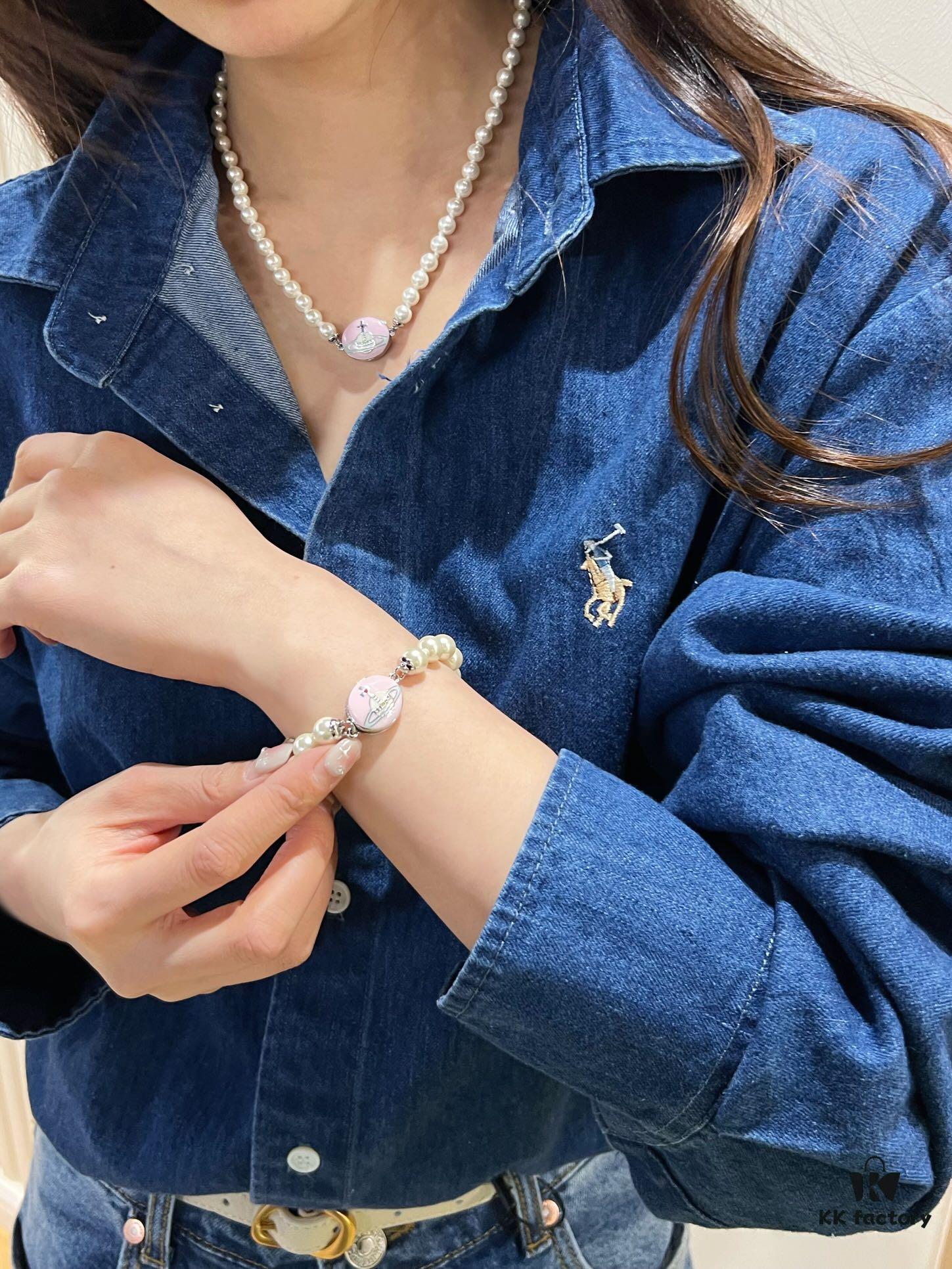 Promise Me You'll Get This Enamel Pearl Piece! Lisa and Yimengling Are Wearing It!