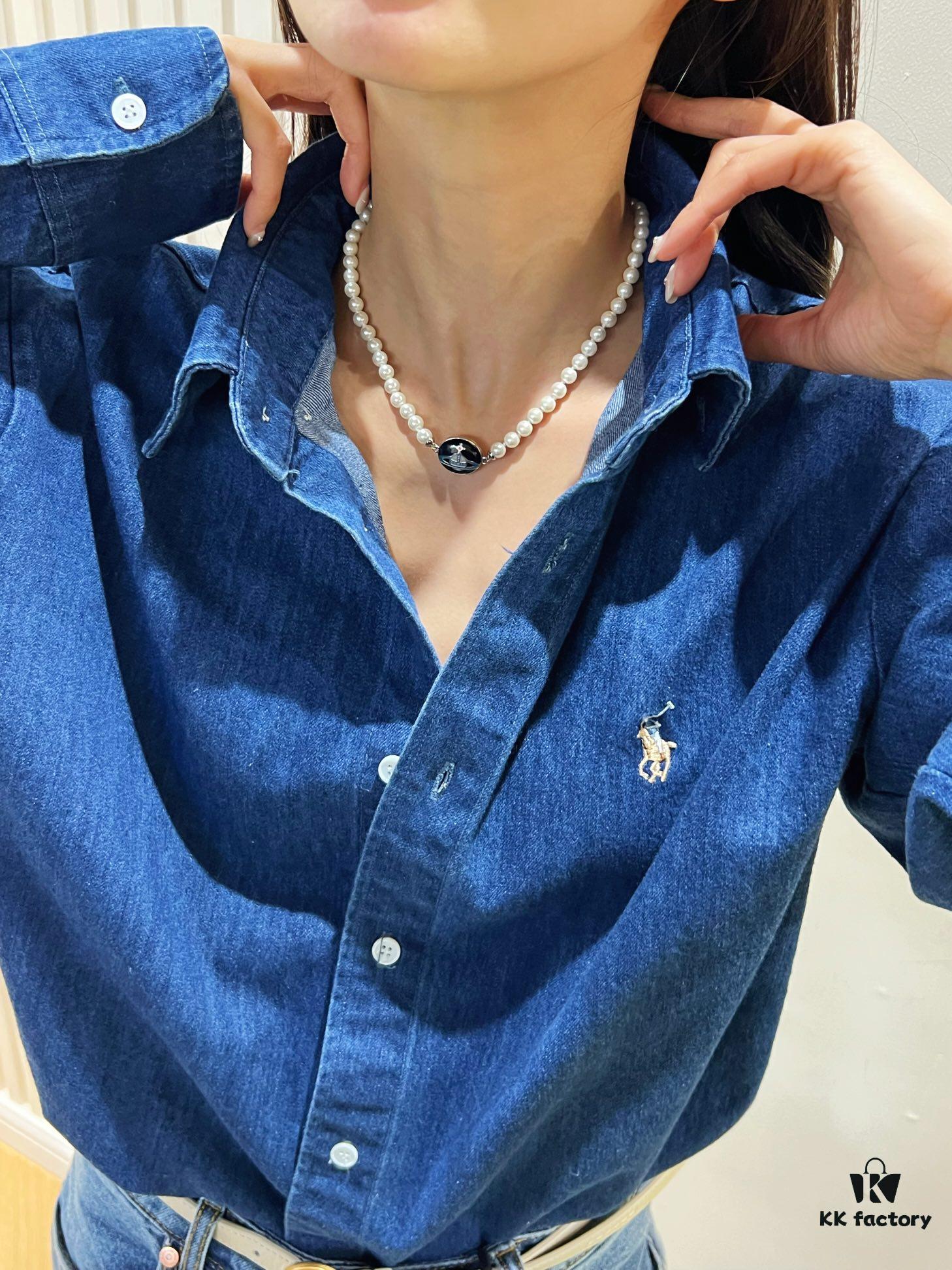 Promise Me You'll Get This Enamel Pearl Piece! Lisa and Yimengling Are Wearing It!