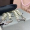 Fashionable Essential for Everyone ✨ Vivienne Westwood Saturn Pearl Necklace