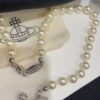 Fashionable Essential for Everyone ✨ Vivienne Westwood Saturn Pearl Necklace