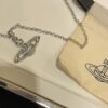 Must-Have🔥New Arrival Vivienne Westwood🪐 Classic Full Diamond Saturn Pendant Necklace