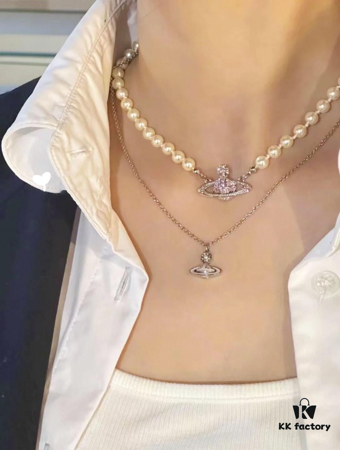 Vivienne Westwood Saturn Pearl Set - Beautiful and Timeless Jewelry